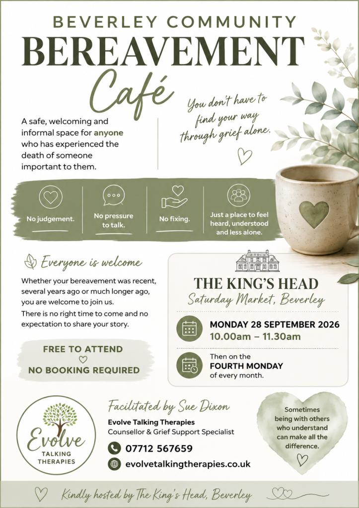 bevcommunitybereavement cafe